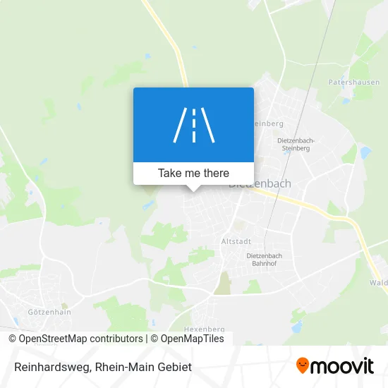 Карта Reinhardsweg