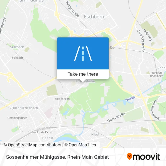 Sossenheimer Mühlgasse map