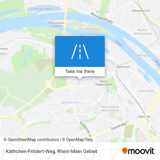 Карта Käthchen-Frödert-Weg