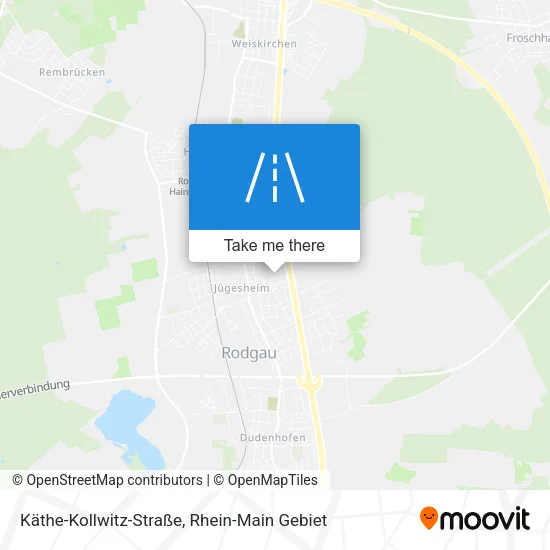 Карта Käthe-Kollwitz-Straße