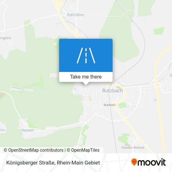 Königsberger Straße map