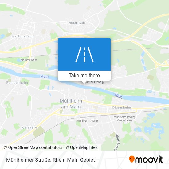 Mühlheimer Straße map
