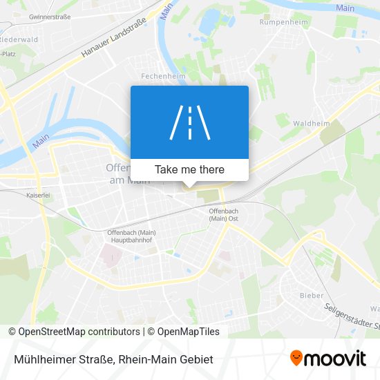 Mühlheimer Straße map