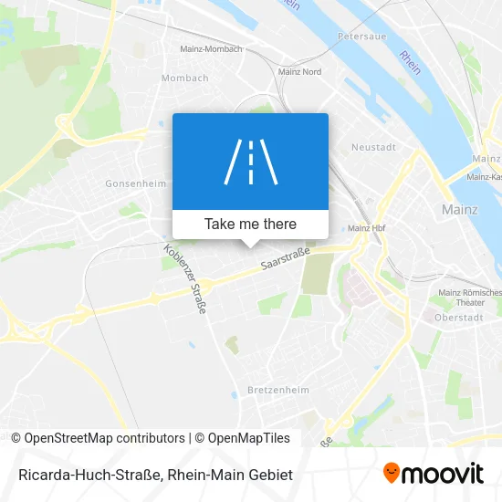 Карта Ricarda-Huch-Straße