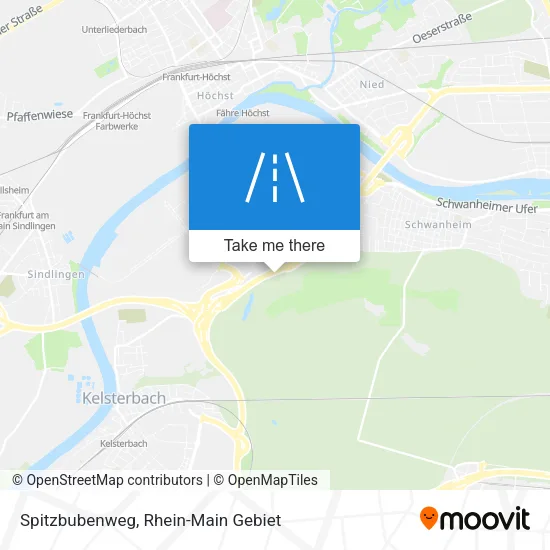 Карта Spitzbubenweg