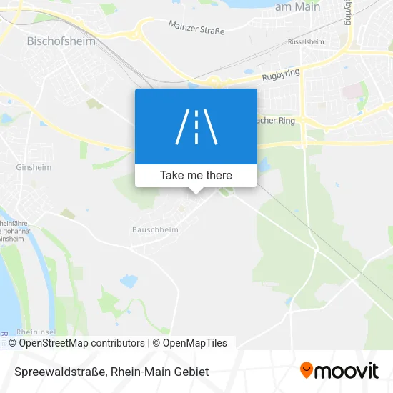 Spreewaldstraße map