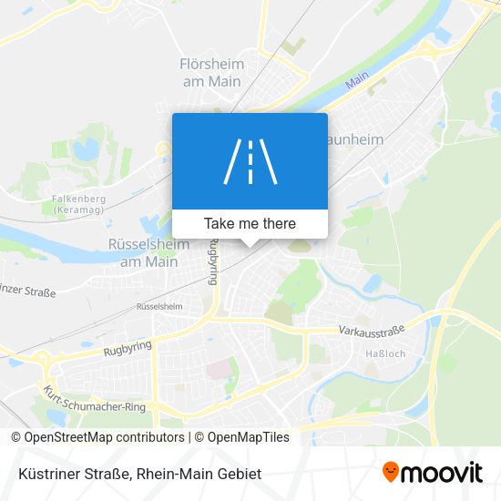 Küstriner Straße map