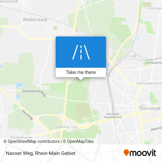 Карта Nasser Weg