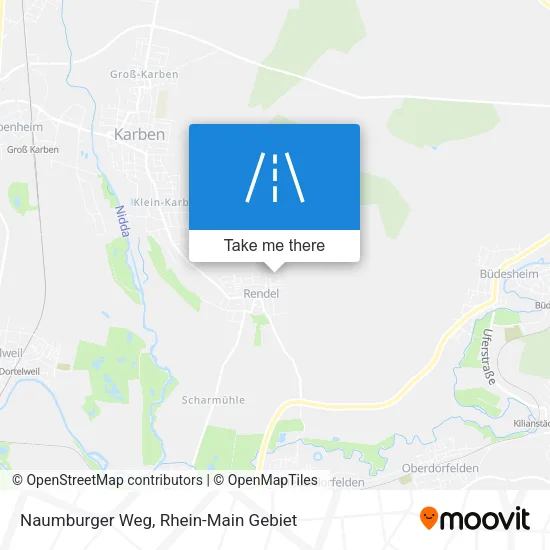 Карта Naumburger Weg