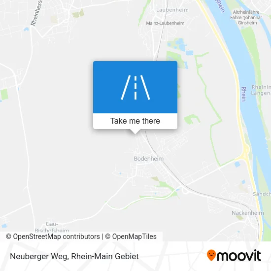 Карта Neuberger Weg