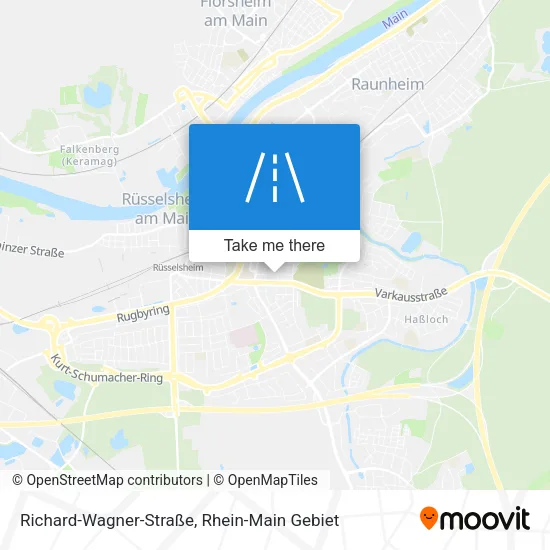 Карта Richard-Wagner-Straße