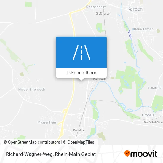 Карта Richard-Wagner-Weg