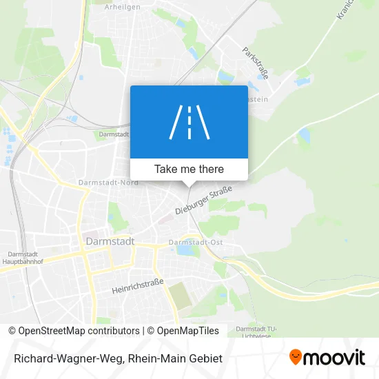 Карта Richard-Wagner-Weg