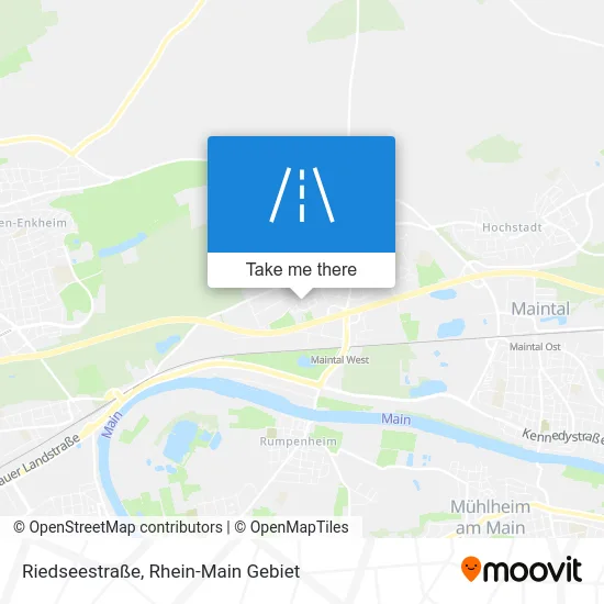 Riedseestraße map