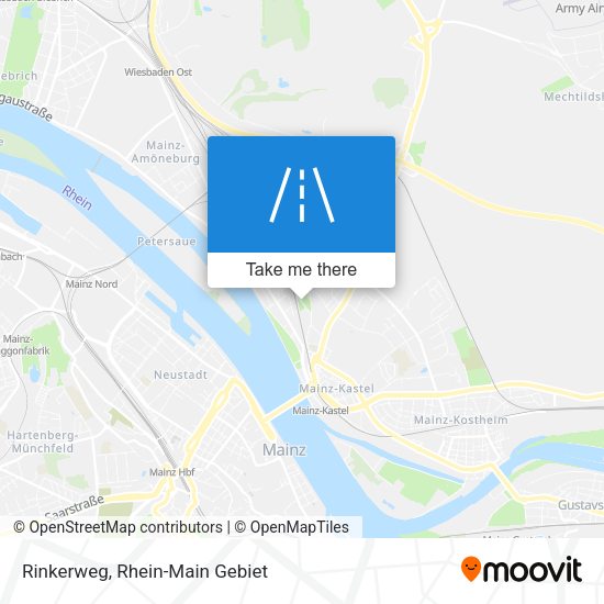 Карта Rinkerweg