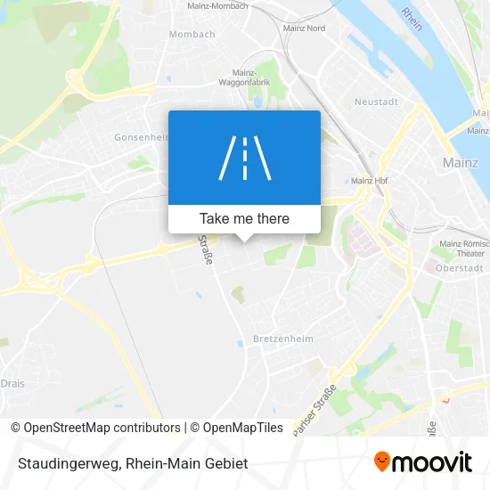 Карта Staudingerweg