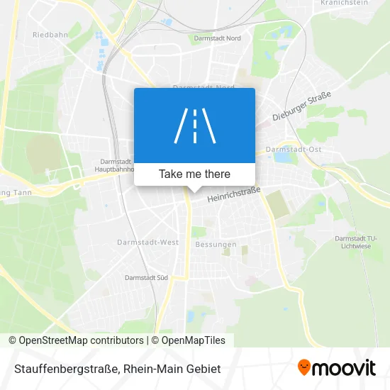 Карта Stauffenbergstraße