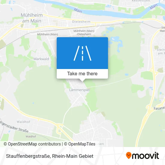 Карта Stauffenbergstraße