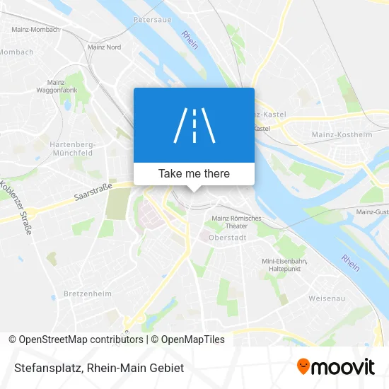 Карта Stefansplatz