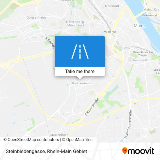 Steinbiedengasse map