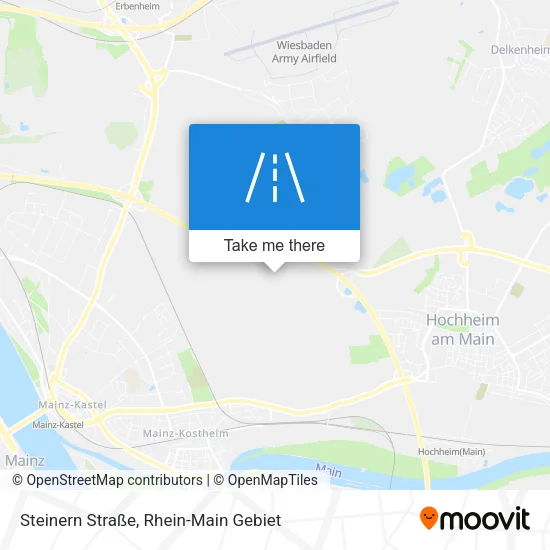 Карта Steinern Straße