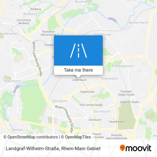 Landgraf-Wilhelm-Straße map