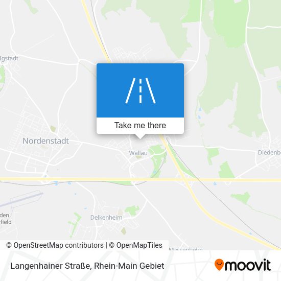 Langenhainer Straße map