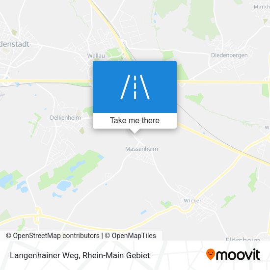 Карта Langenhainer Weg