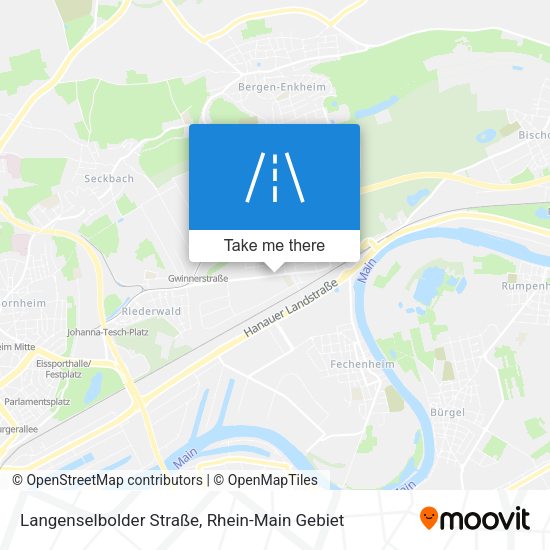 Langenselbolder Straße map