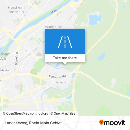 Карта Langseeweg