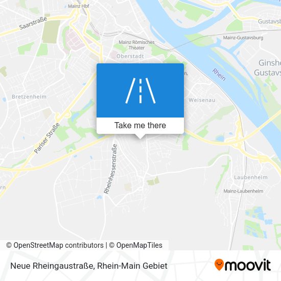 Neue Rheingaustraße map
