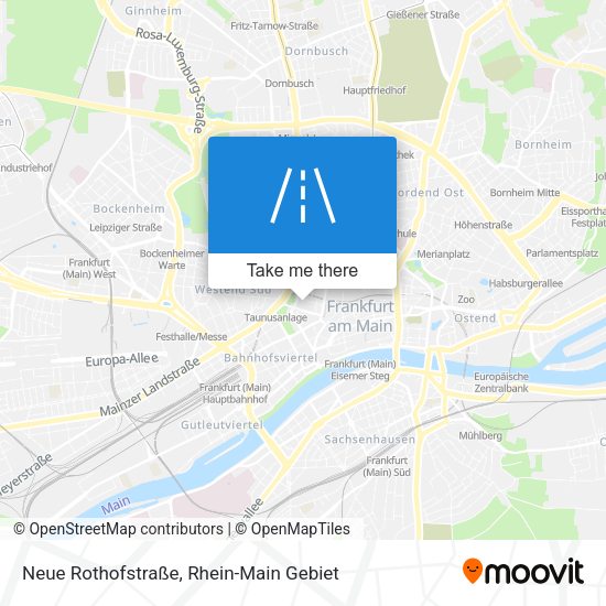 Neue Rothofstraße map
