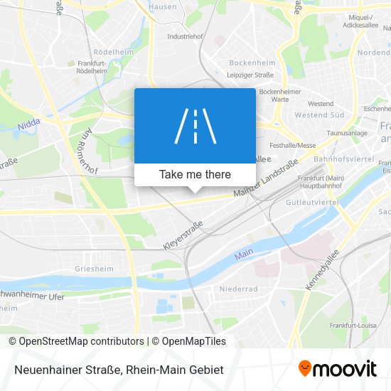 Neuenhainer Straße map