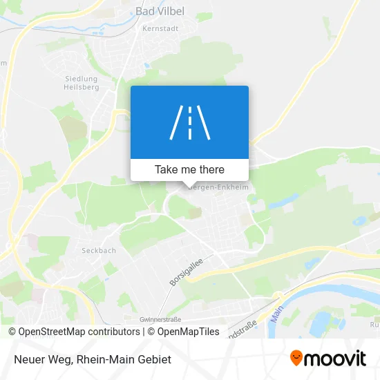 Карта Neuer Weg