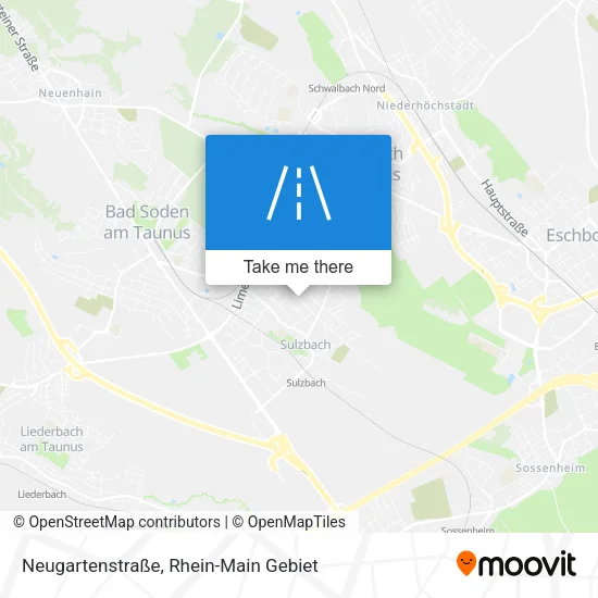Карта Neugartenstraße