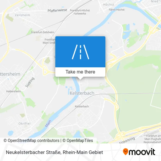 Карта Neukelsterbacher Straße