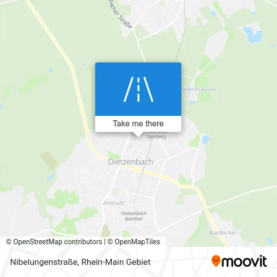 Карта Nibelungenstraße