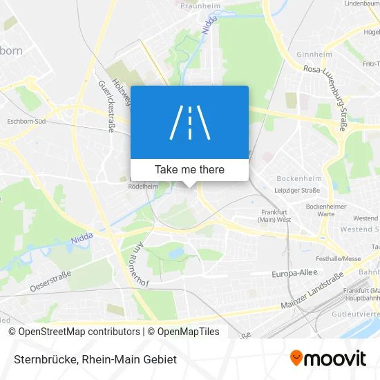 Карта Sternbrücke