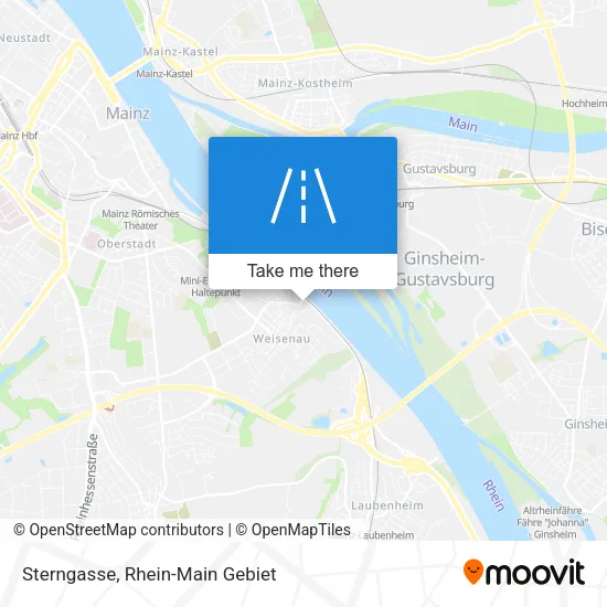 Карта Sterngasse