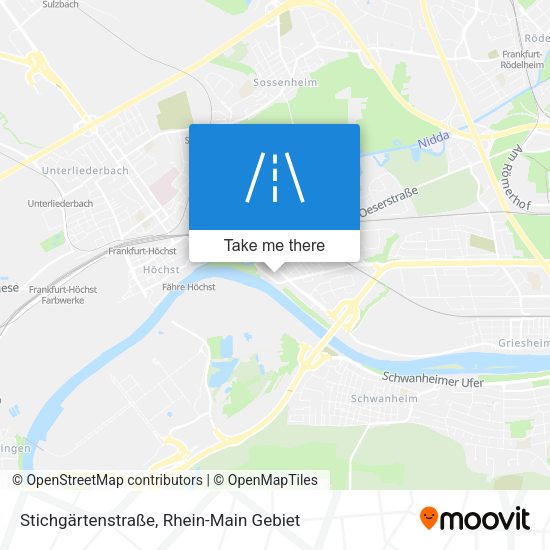 Stichgärtenstraße map