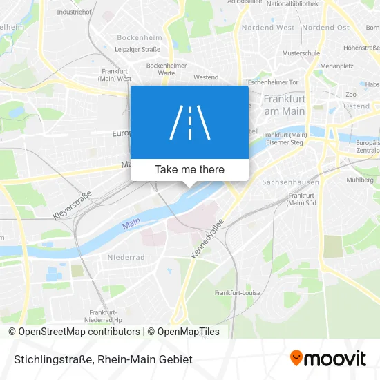 Карта Stichlingstraße