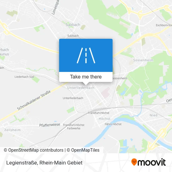 Карта Legienstraße