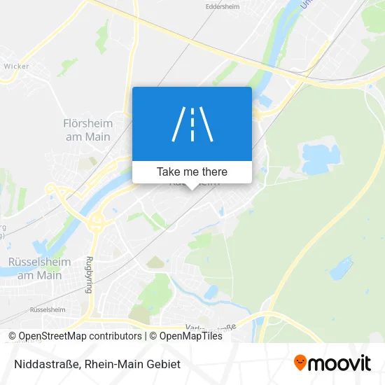 Niddastraße map