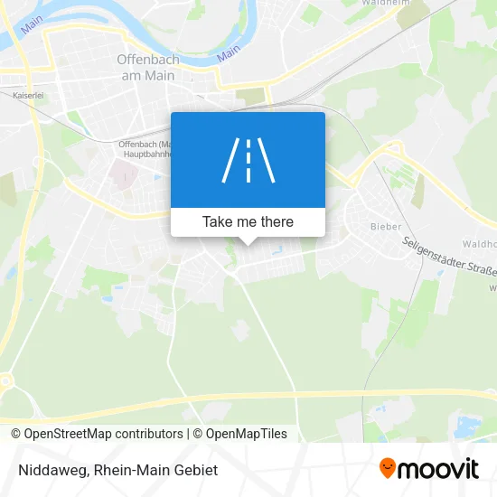 Карта Niddaweg
