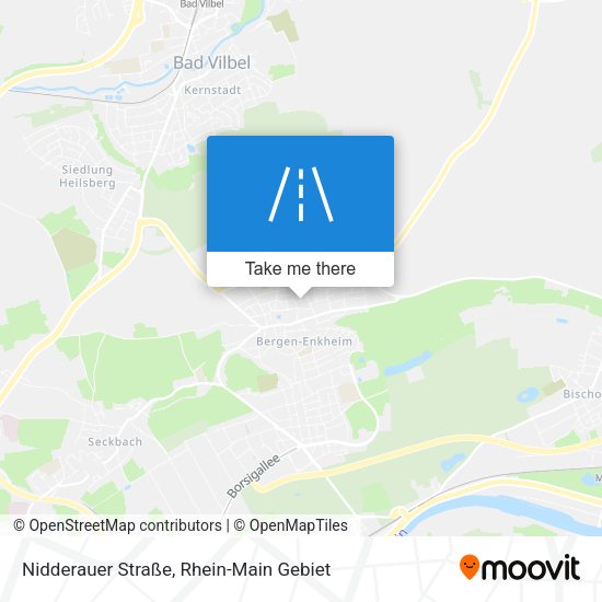 Nidderauer Straße map