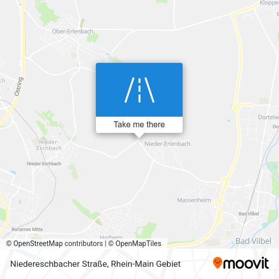 Niedereschbacher Straße map