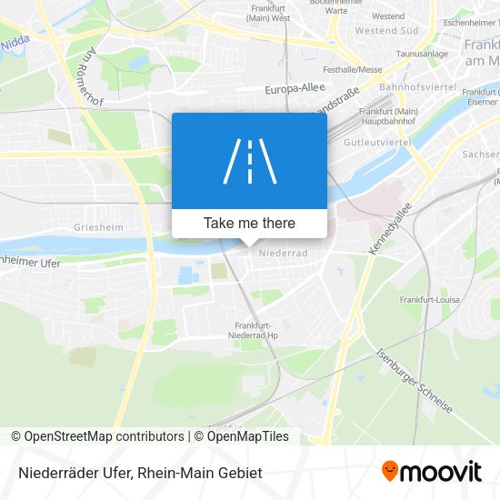 Карта Niederräder Ufer