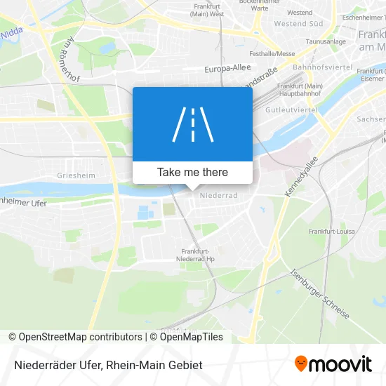 Карта Niederräder Ufer
