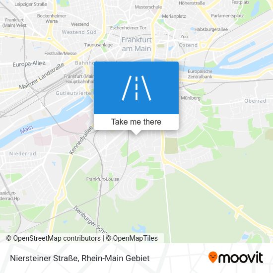 Niersteiner Straße map