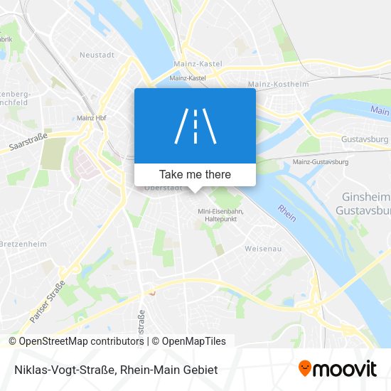 Карта Niklas-Vogt-Straße